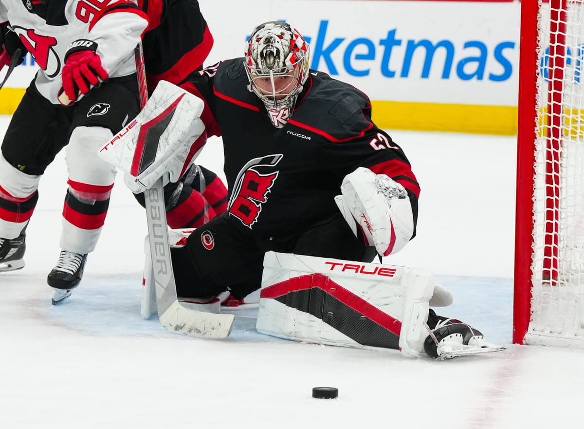 Hurricanes place goaltender Pyotr Kochetkov on injured reserve
