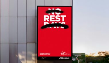 Digital OOH ad for Virgin Active’s Leave the Cult, Join the Club campaign