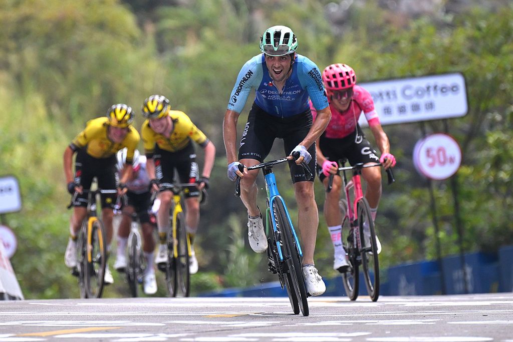 Stage 5 2025 Tour of Guangxi: Victor Lafay sprints to second place