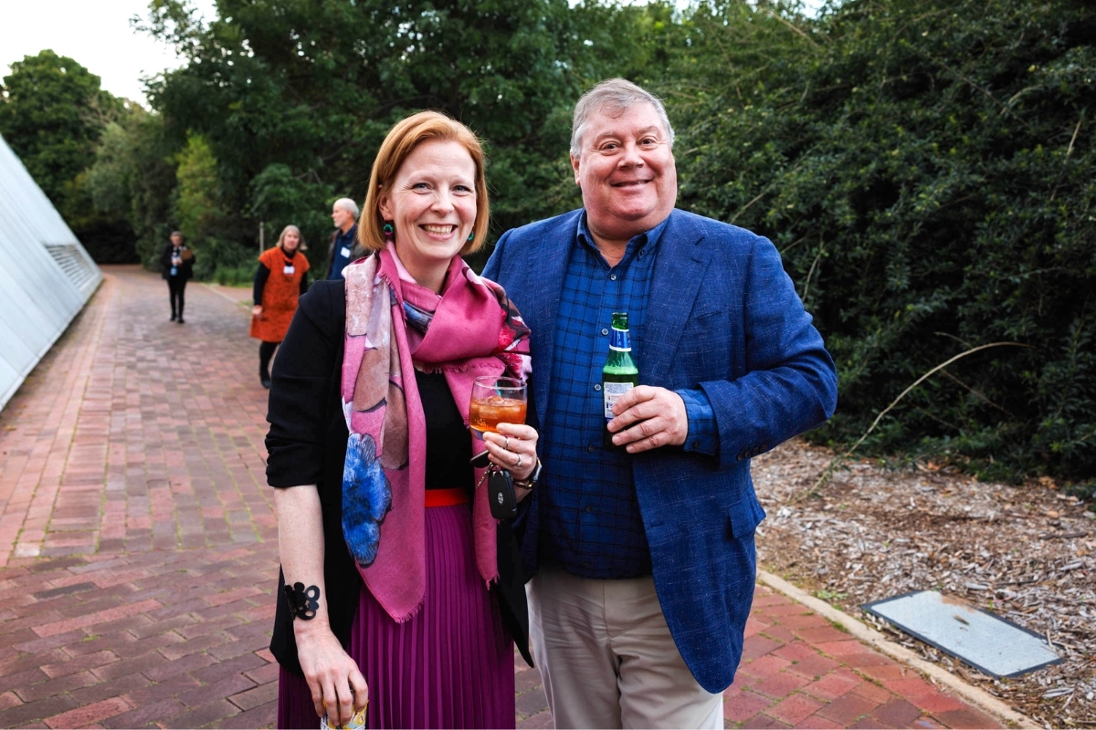 Jill MacKenzie and Chris Daniels