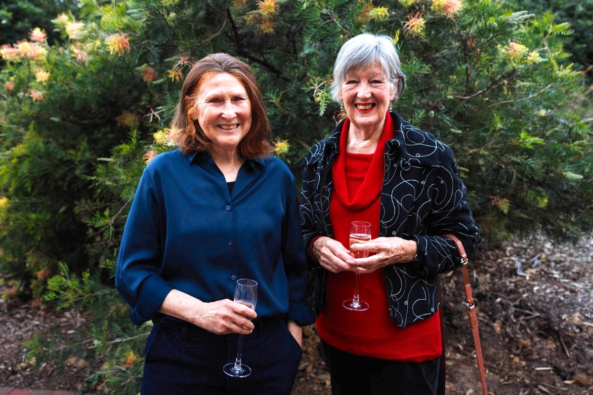 Jill Woodlands and Helen Winefield