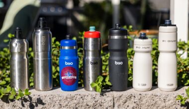 Bivo, Tiibo, and CamelBak steel cycling bottles tested