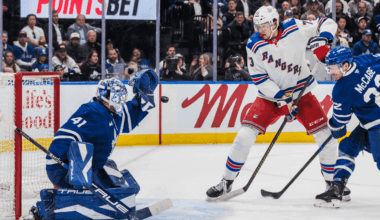 Rangers offense stalls again in OT loss to Maple Leafs