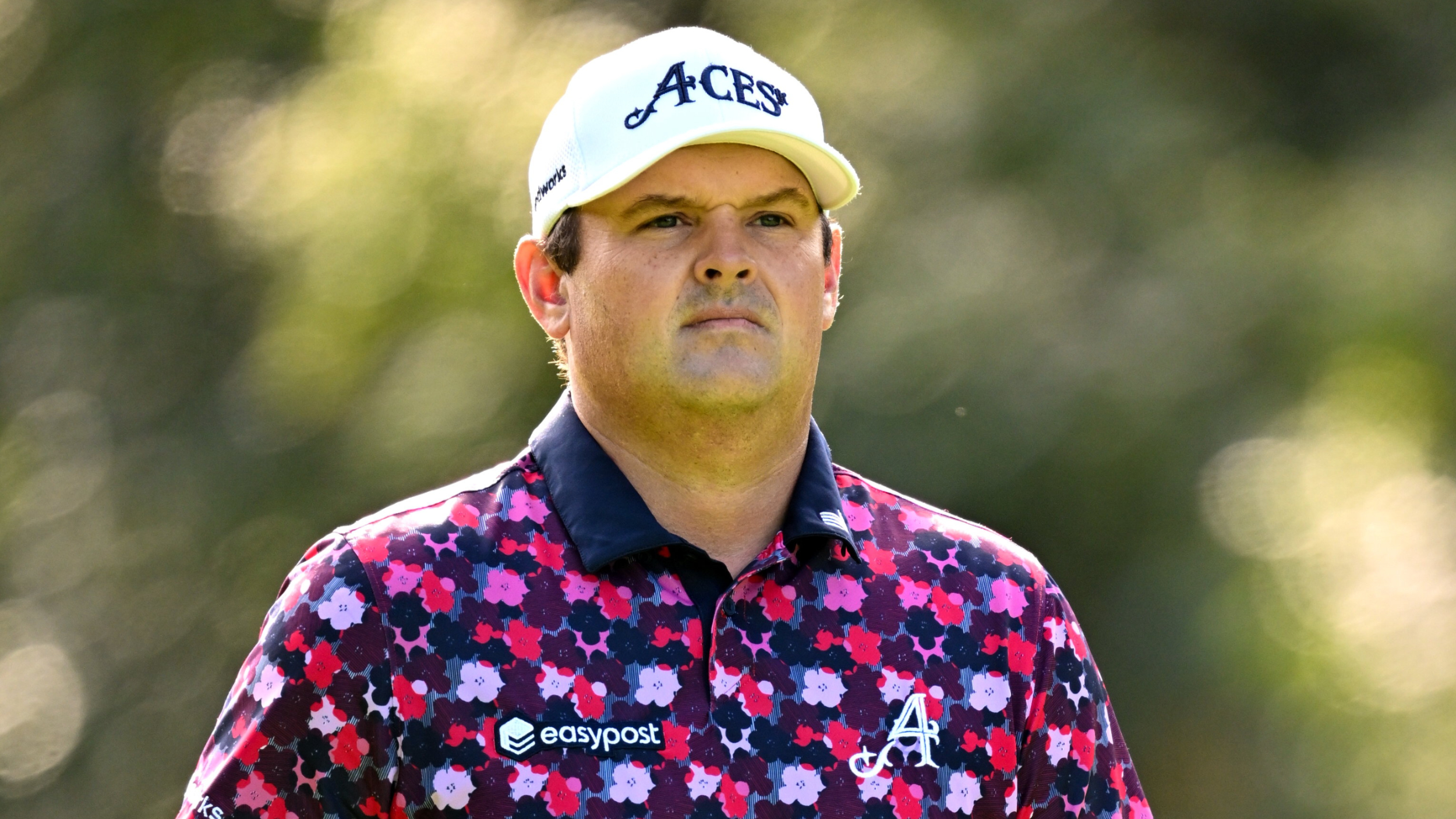 Patrick Reed at the Amgen Irish Open