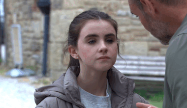 Emmerdale's April lashes out in horror after being forced into terrifying situation