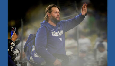Clayton Kershaw's last moments at Dodger Stadium are a bittersweet farewell after Game 5 of Series
