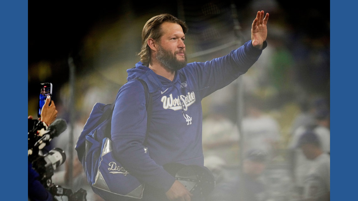 Clayton Kershaw's last moments at Dodger Stadium are a bittersweet farewell after Game 5 of Series
