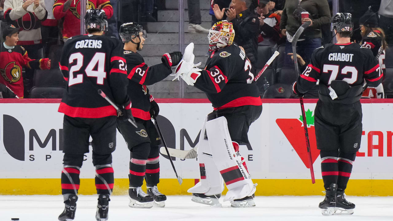Senators ‘playing the right way’ after slow start to season