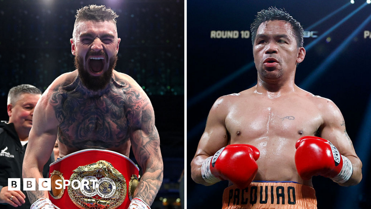 Lewis Crocker and Manny Pacquiao