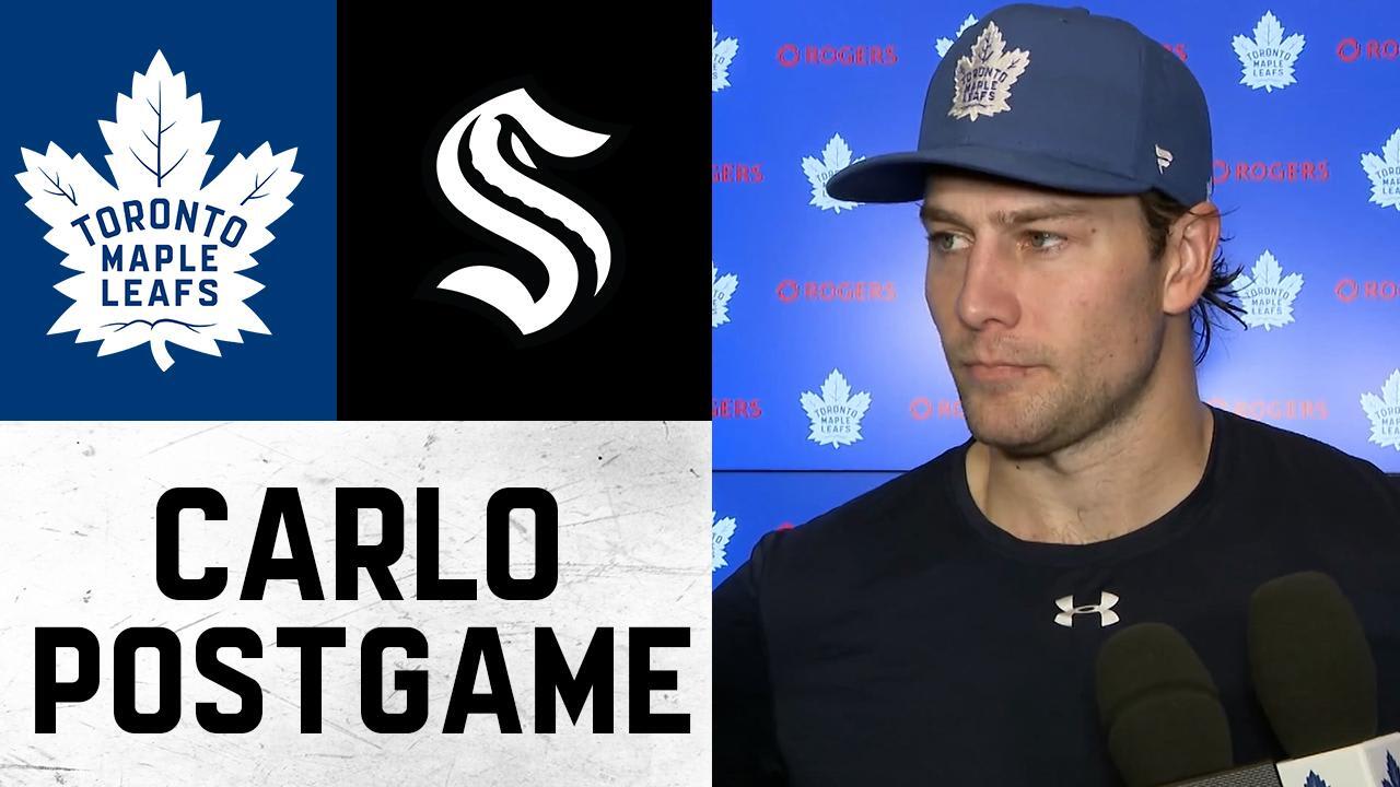 Brandon Carlo | Post Game vs. Seattle Kraken | October 18, 2025