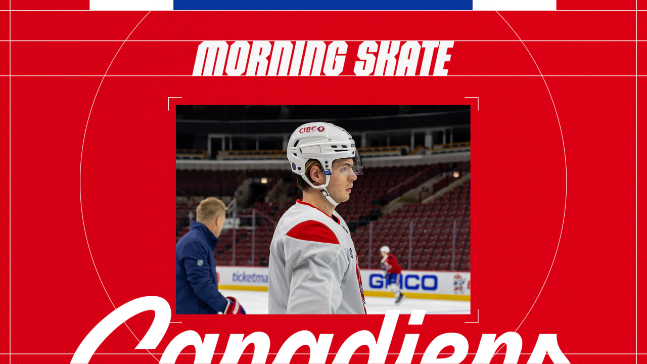 Lines and defense pairings at morning skate – Oct. 11