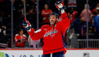 Ovechkin's 1,500th NHL game with Capitals 'testament to how bad he wants it'