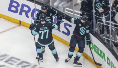 Eberle scores 2 goals, Kraken hold off Oilers