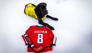 America’s VetDogs Names Future Service Dog “Ovi” in Honor of NHL Legend Alex Ovechkin’s Record-Breaking Career