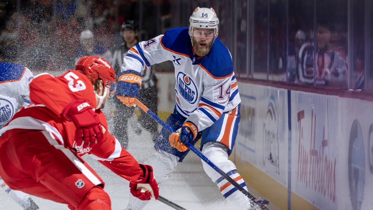 PRE-GAME REPORT: Oilers at Red Wings