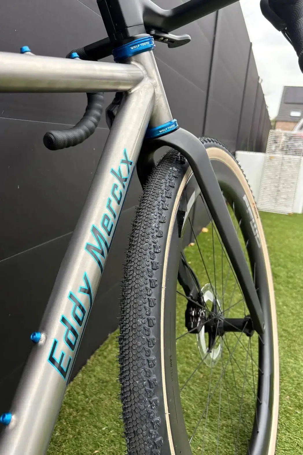 eddy merckx titanium gravel prototype