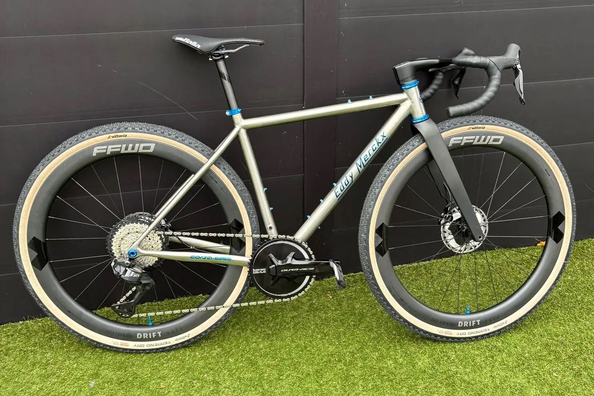 Eddy Merckx is expanding into titanium – and this prototype gravel bike for the UCI World Championships shows why