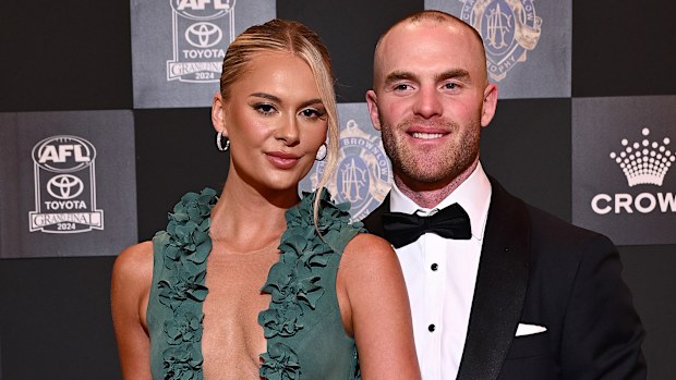Tom Mitchell and Tayla Brown