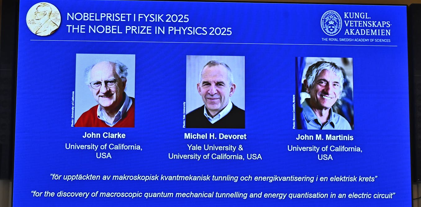 Nobel physics prize awarded for pioneering experiments that paved the way for quantum computers