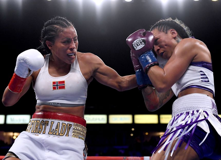 Braekhus' win over Kali Reis was aired on HBO — a historic first for women's boxing.