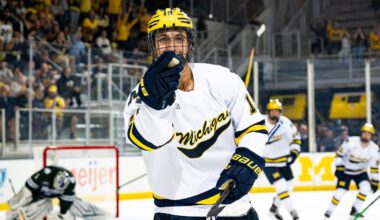 Prospects report: Canadiens prospect Michael Hage stepping up at Michigan