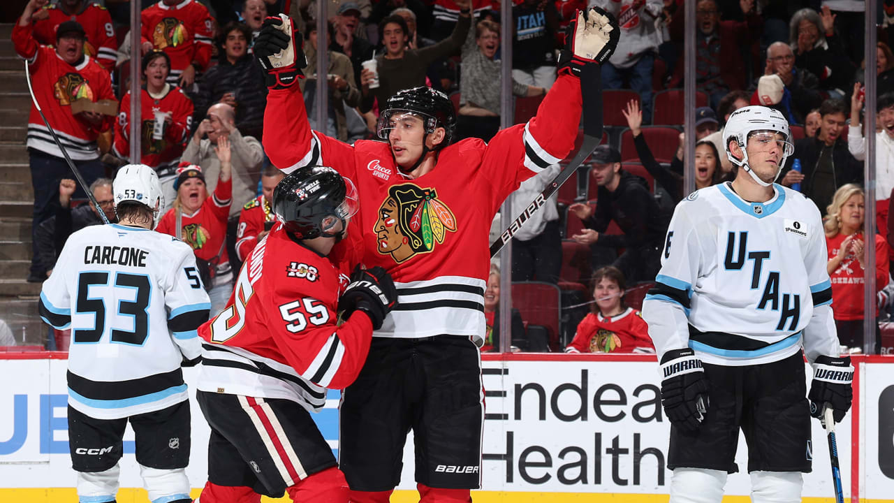 Burakovsky's goal in 3rd period lifts Blackhawks past Mammoth