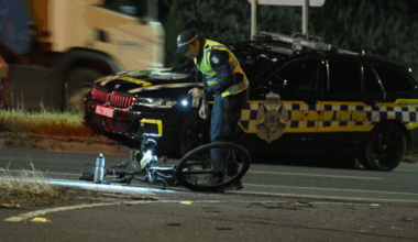 Man on bicycle dies after collision with Mercedes in Melbourne's north
