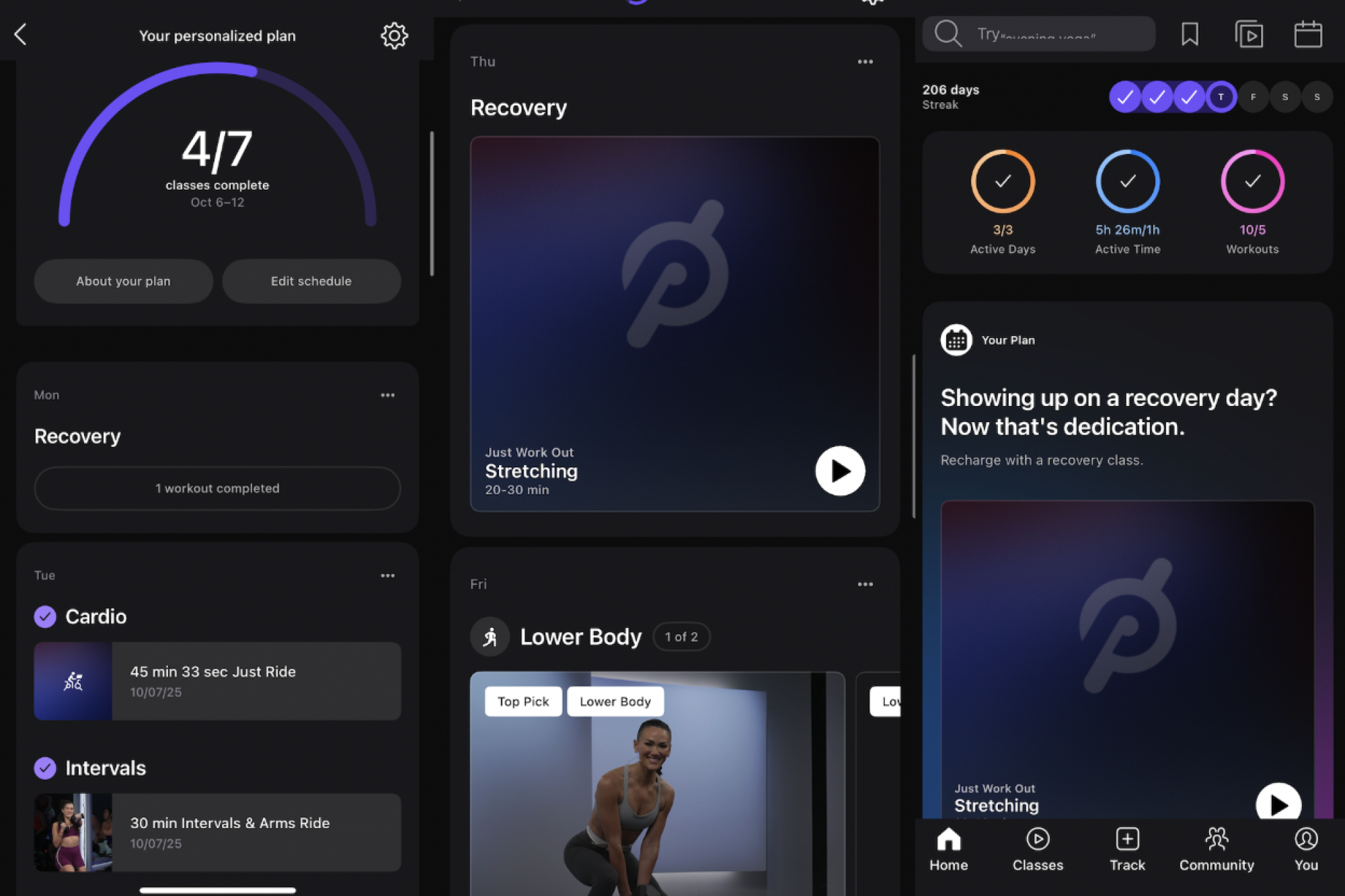 Peloton Personal Plan