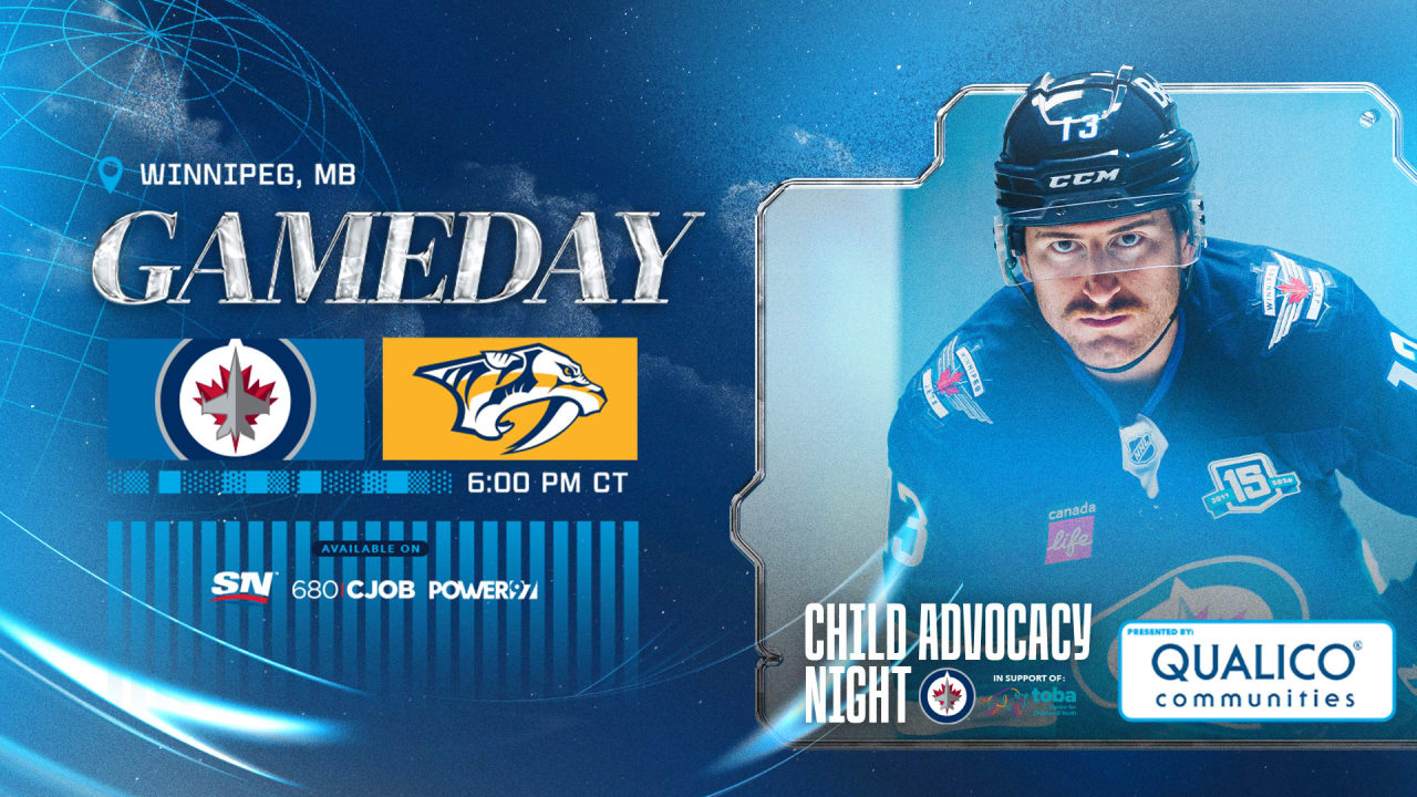 GAMEDAY: Predators at Jets | Winnipeg Jets