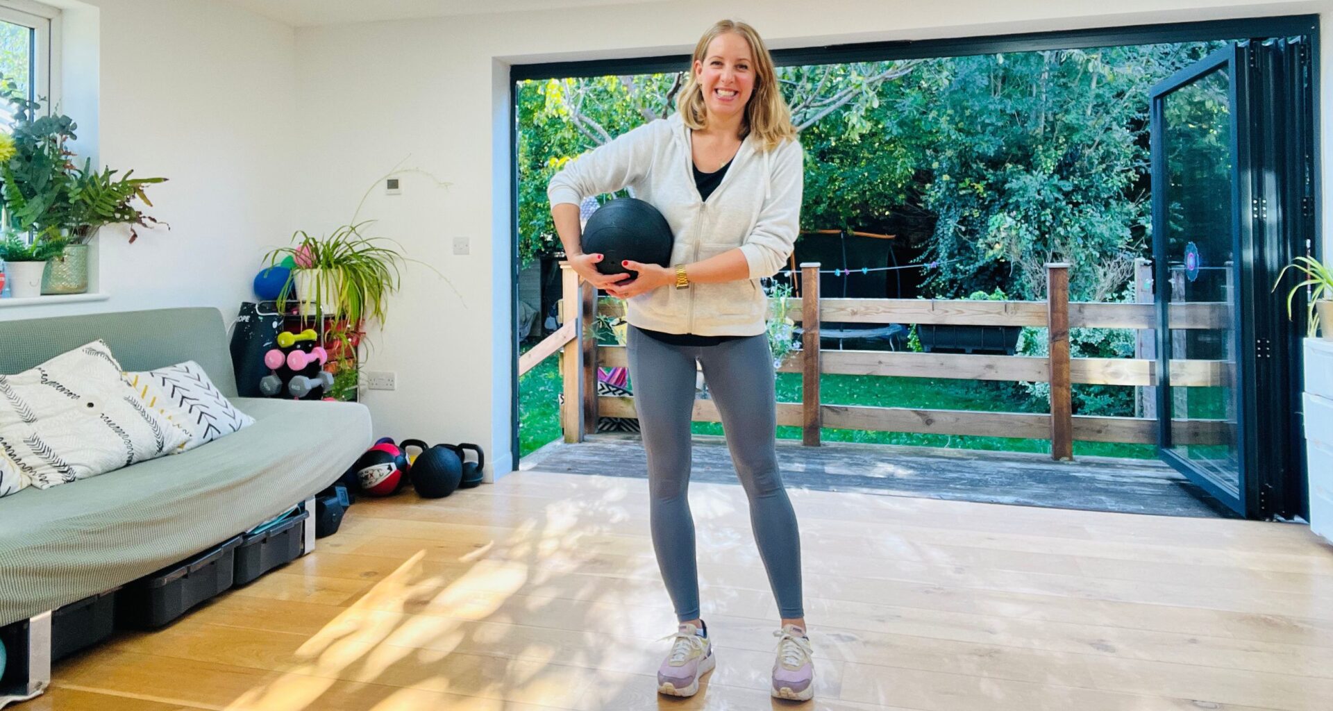 I tried doing ball slams for 30 days and it was the stress buster I never knew I needed