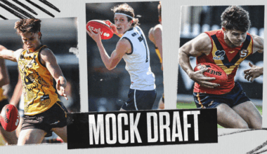 AFL Mock Draft: Picks 1-23 (first edition) - AFL News