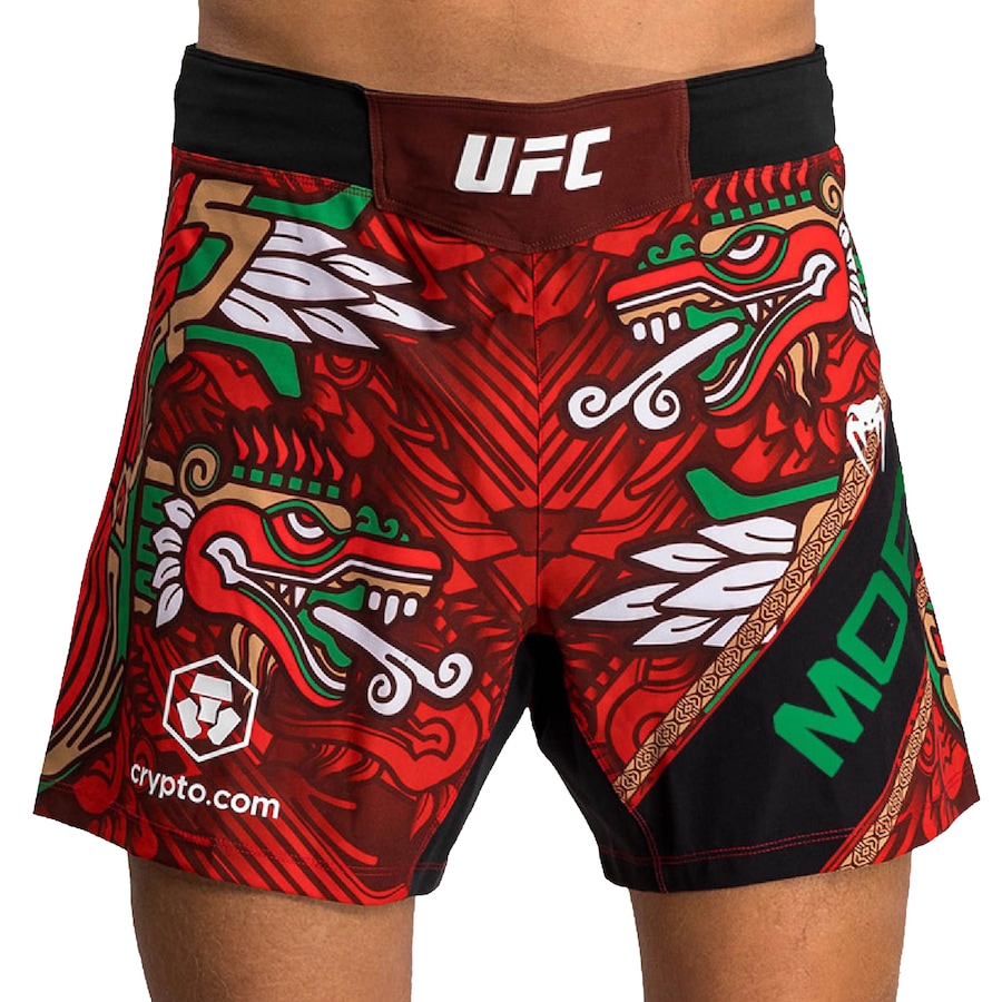 Men's UFC Unrivaled by VENUM Red Brandon Moreno Short Fit Fight Short