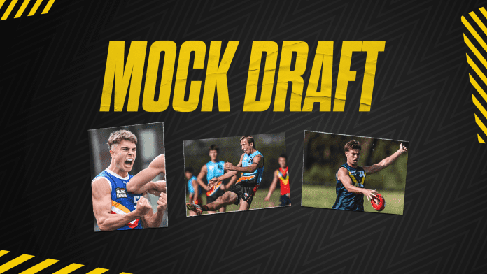 AFL Mock Draft: Picks 1-23 (second edition) - AFL News