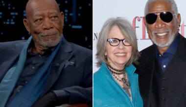 Morgan Freeman Reacts to Diane Keaton Calling Him Her 'Favorite Onscreen Kiss’