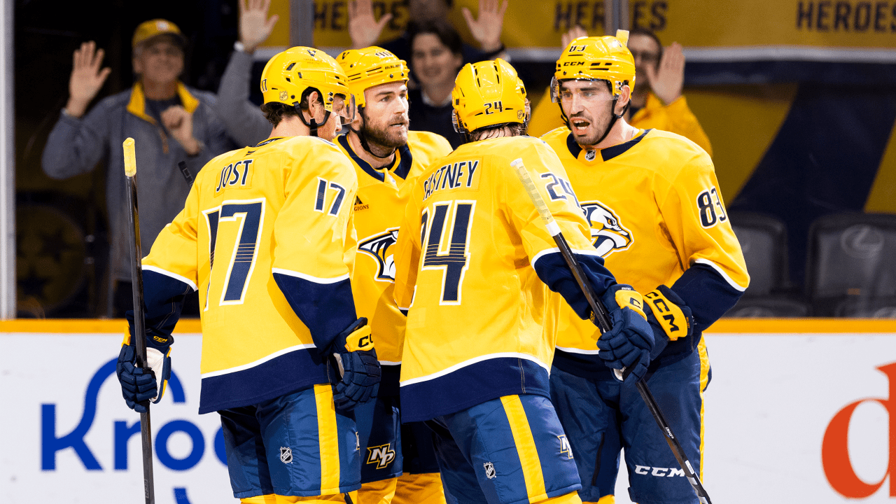 Predators defeat Canucks, end 4-game losing streak