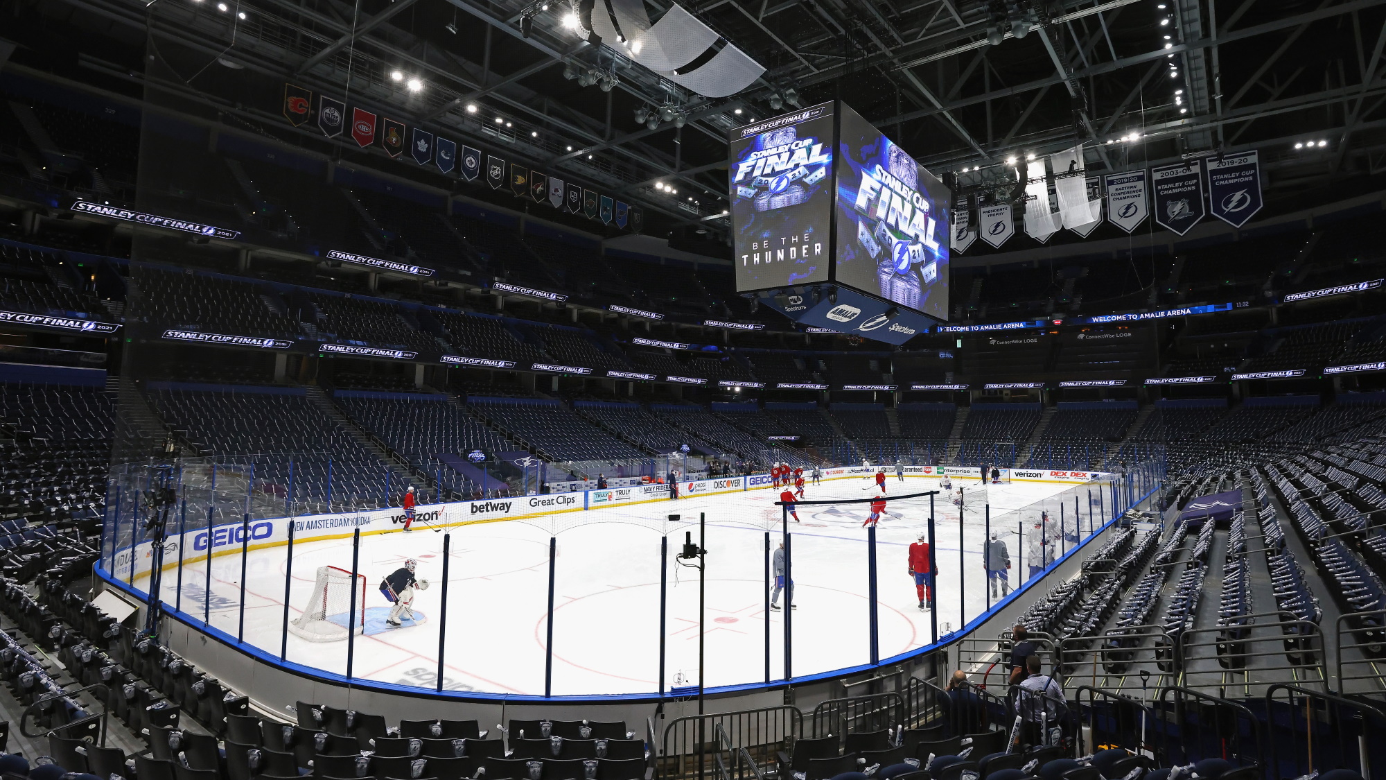 Canadiens vs Lightning in the Stanley Cup 2021