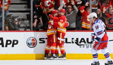 Coleman scores twice, Flames ease past Rangers to end 8-game slide
