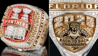 Panthers receive Stanley Cup rings in championship celebration