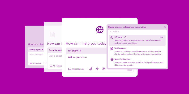 Announcing Amazon Quick Suite: your agentic teammate for answering questions and taking action
