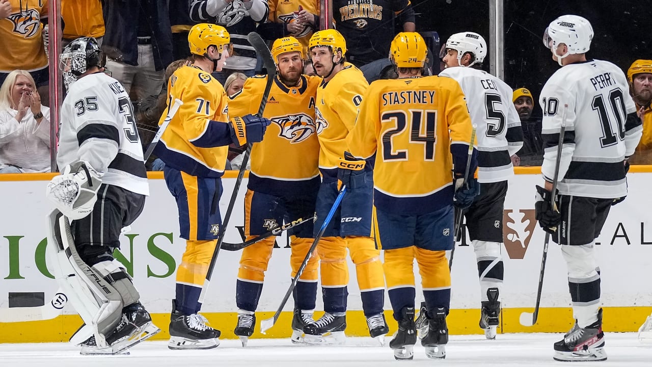 O'Reilly scores twice, Predators edge Kings in shootout
