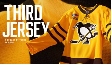 Penguins Unveil New Gold Third Jersey at Tonight’s Home Opener
