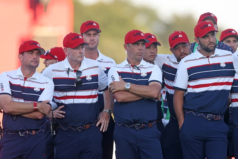 The US Ryder Cup team was beaten 15-13 by their European rivals at Bethpage.