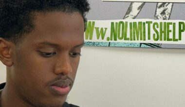 Abdirizak Mohamed struggled with his mental health at school