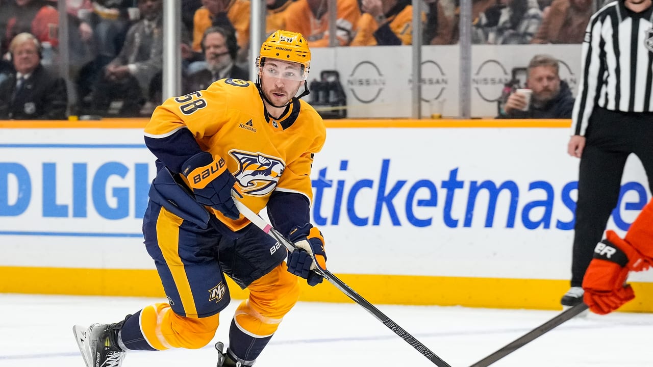 Entering First Full Nashville Season, Bunting Eager to Embrace Role, Play With New Linemates