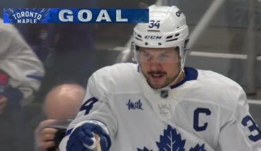 Matthews hammers PPG | NHL.com