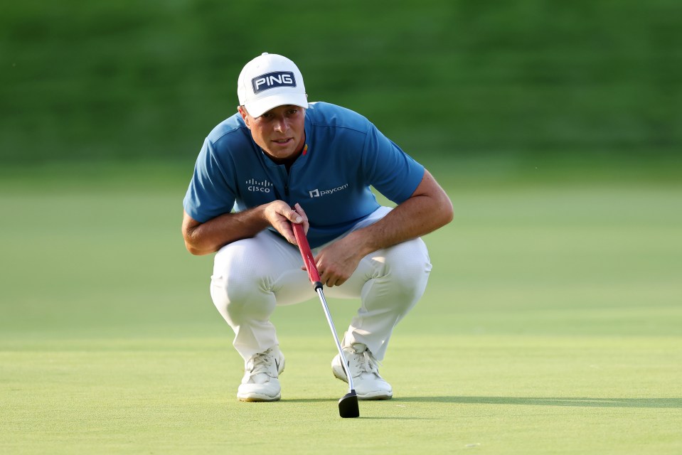 Hovland is among a high-class field in India