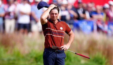 Viktor Hovland talks envelope rule in return after neck injury thwarted 2025 Ryder Cup run