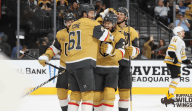 Golden Knights Outlast Bruins, 6-5, for Third Win of the Season 