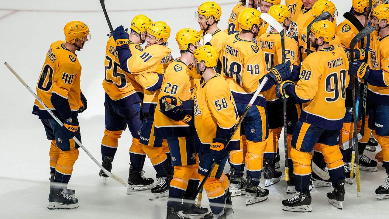 Predators Set 2025-26 Opening Night Roster; Nashville Begins Season Against Columbus on Thursday