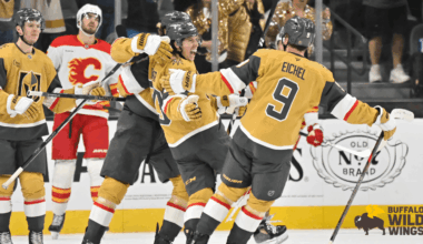 Offense Powers Golden Knights to 6-1 Win vs. Flames